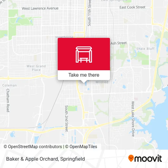 Mapa de Baker & Apple Orchard