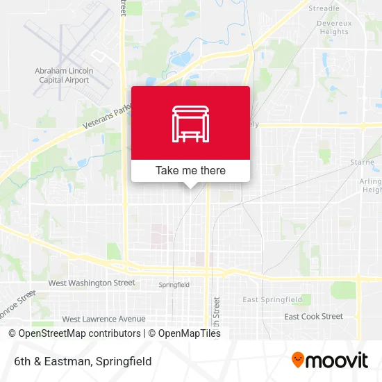6th & Eastman map