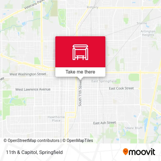 11th & Capitol map