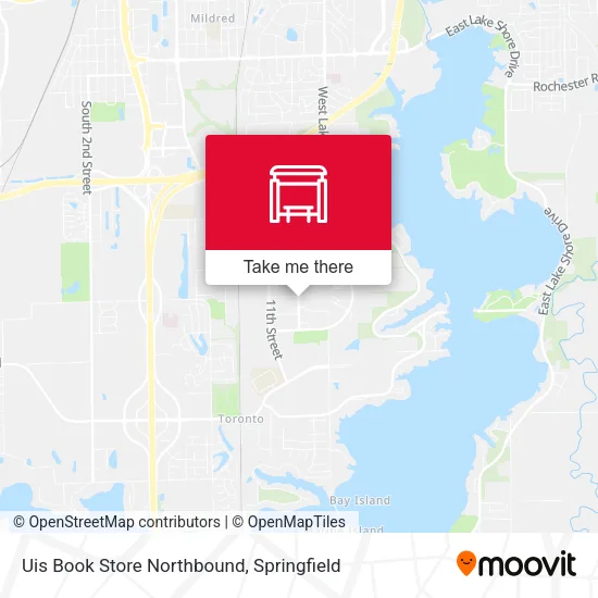 Mapa de Uis Book Store Northbound