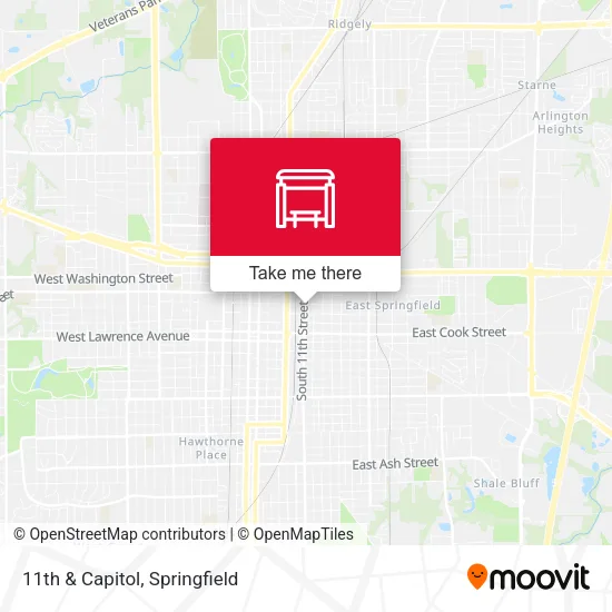 Mapa de 11th & Capitol