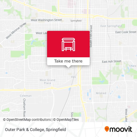 Outer Park & College map
