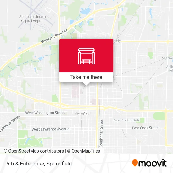 Mapa de 5th & Enterprise