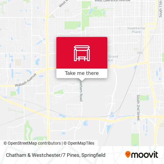 Mapa de Chatham & Westchester/7 Pines
