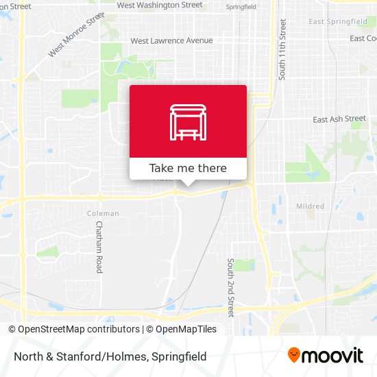 Mapa de North & Stanford/Holmes