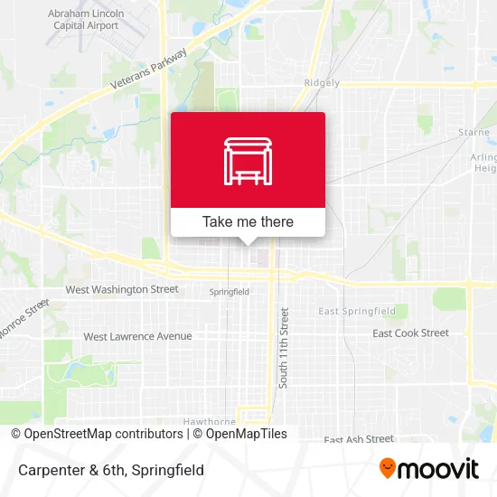 Mapa de Carpenter & 6th