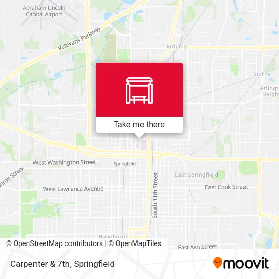 Mapa de Carpenter & 7th