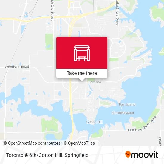 Toronto & 6th/Cotton Hill map