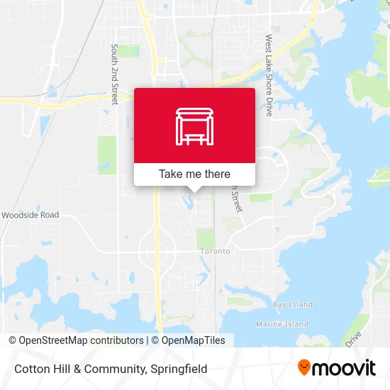 Cotton Hill & Community map