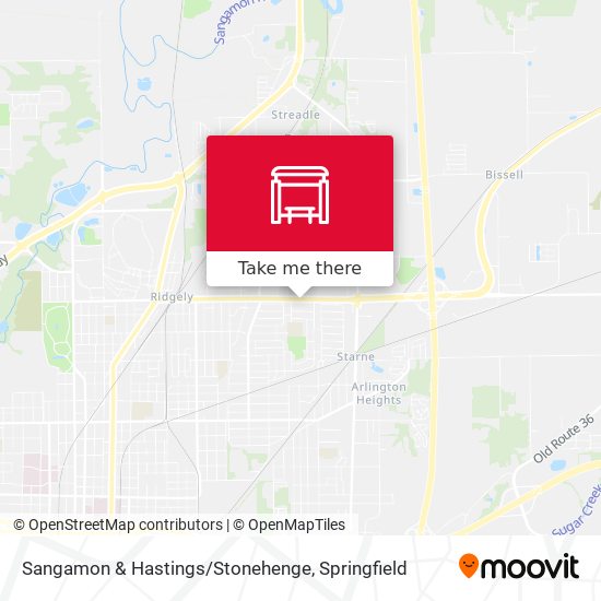 Mapa de Sangamon & Hastings/Stonehenge