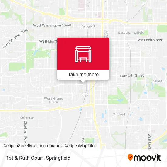 Mapa de 1st & Ruth Court