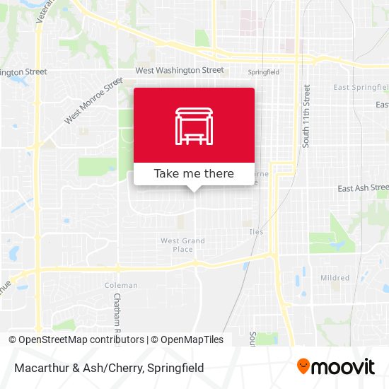 Macarthur & Ash/Cherry map
