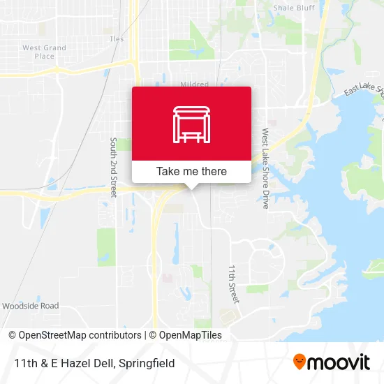 Mapa de 11th & E Hazel Dell