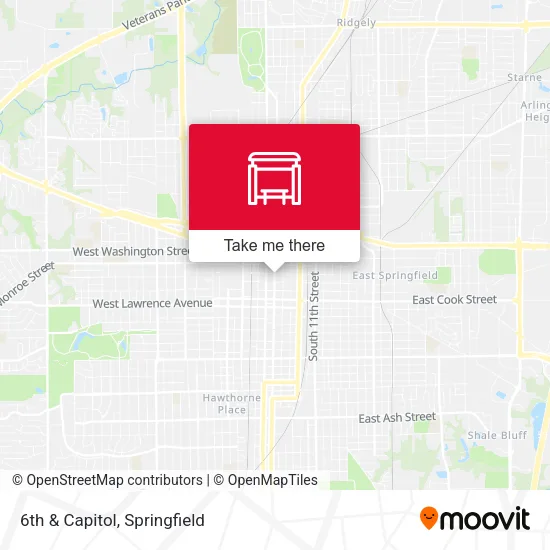 Mapa de 6th & Capitol