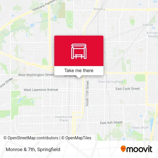 Mapa de Monroe & 7th