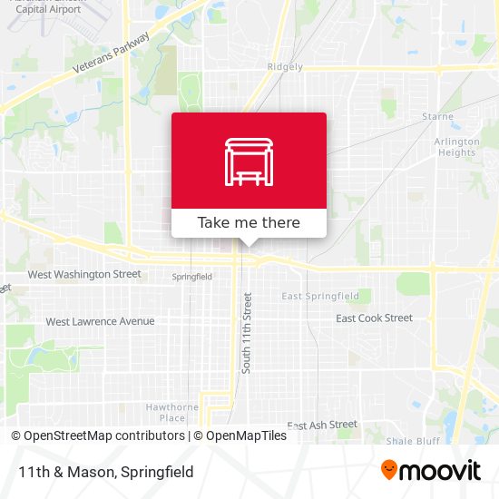 Mapa de 11th & Mason