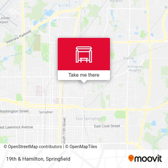 Mapa de 19th & Hamilton