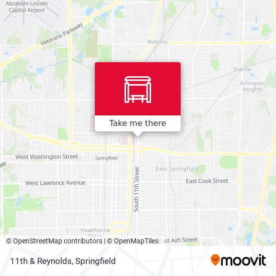 11th & Reynolds map