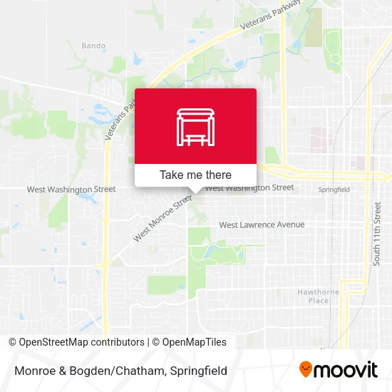 Monroe & Bogden/Chatham map