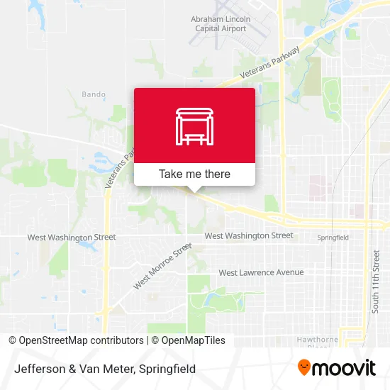 Mapa de Jefferson & Van Meter