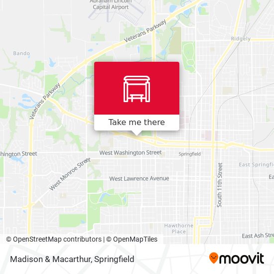 Madison & Macarthur map