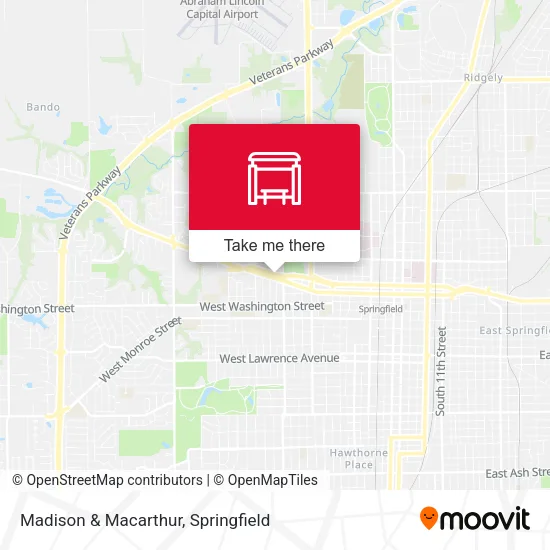 Mapa de Madison & Macarthur