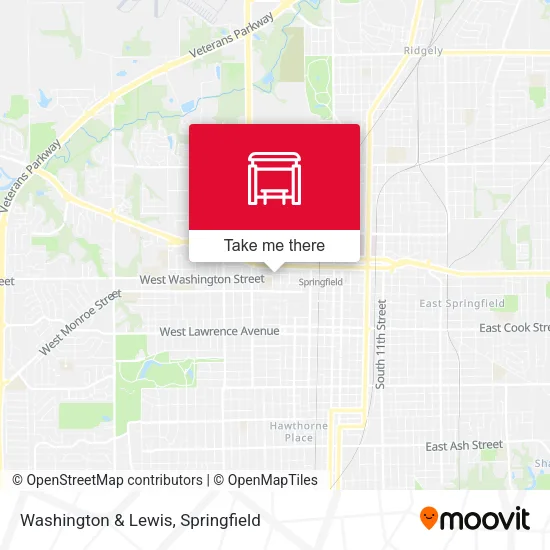 Mapa de Washington & Lewis
