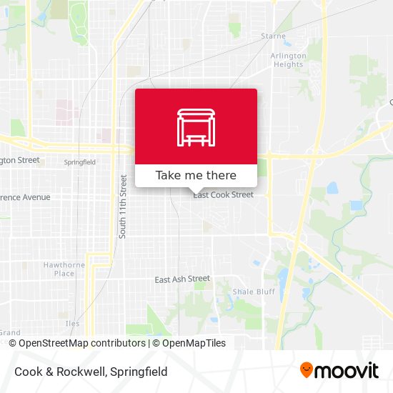 Cook & Rockwell map