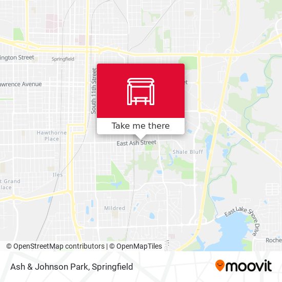 Ash & Johnson Park map