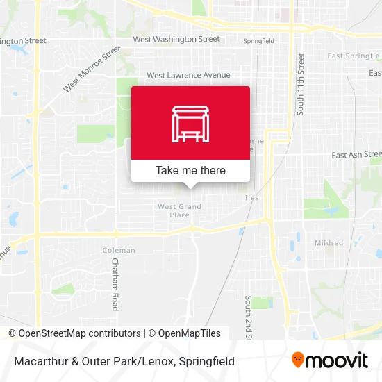 Mapa de Macarthur & Outer Park/Lenox