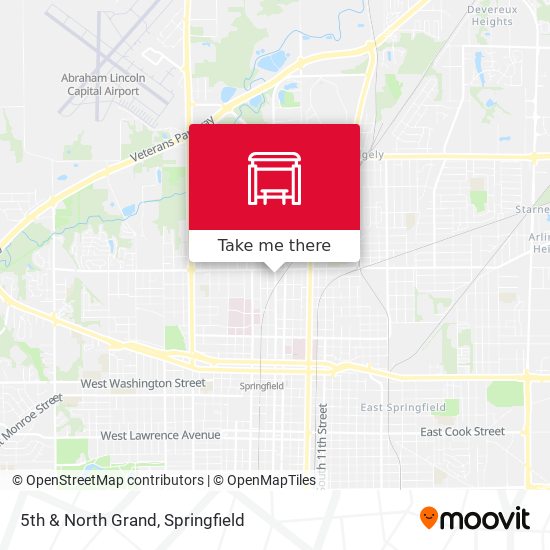 Mapa de 5th & North Grand