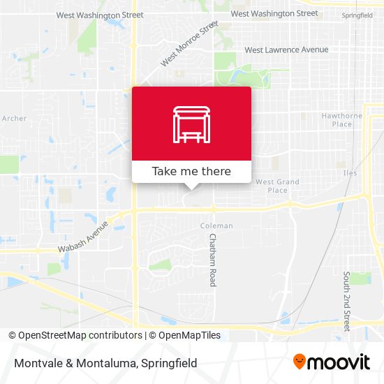 Montvale & Montaluma map