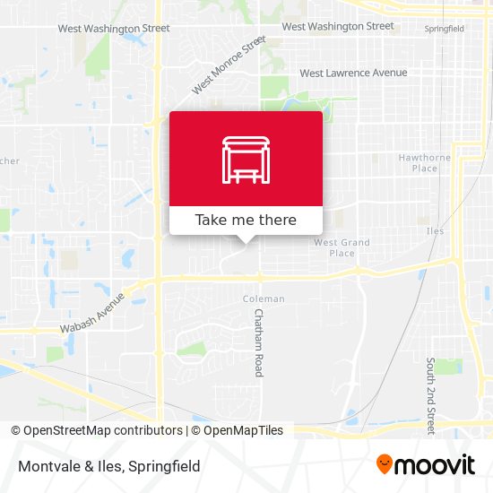 Montvale & Iles map