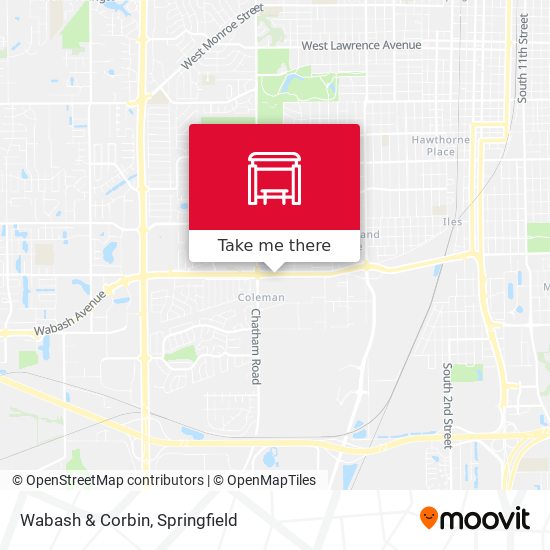 Mapa de Wabash & Corbin