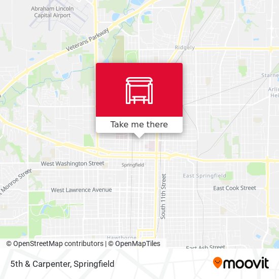 Mapa de 5th & Carpenter