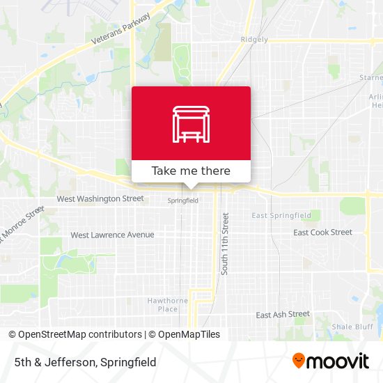 Mapa de 5th & Jefferson