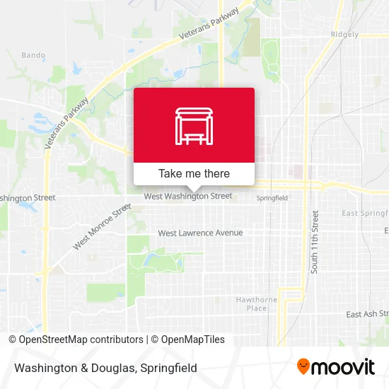 Washington & Douglas map