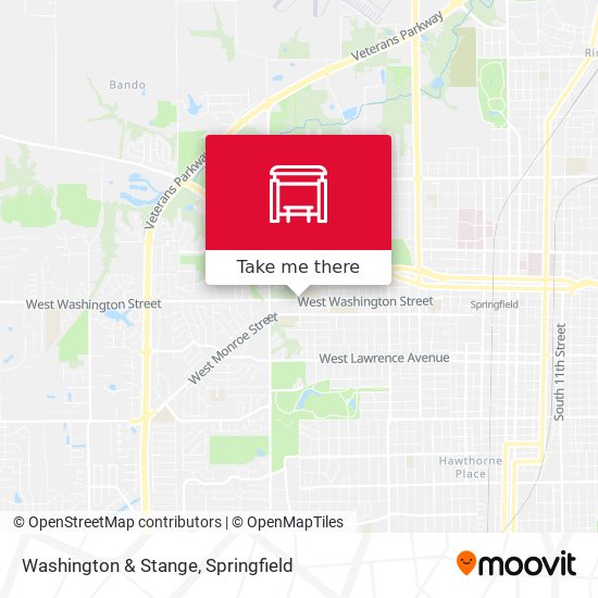 Washington & Stange map
