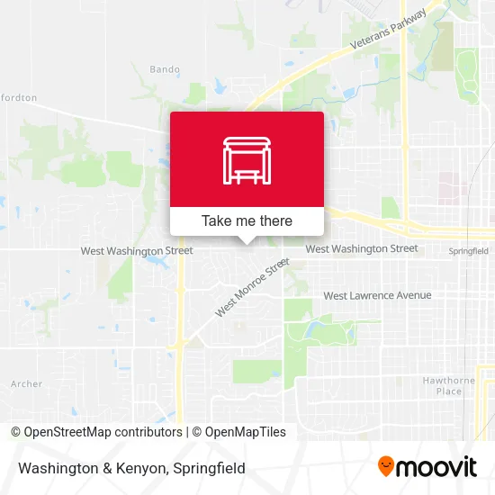 Mapa de Washington & Kenyon