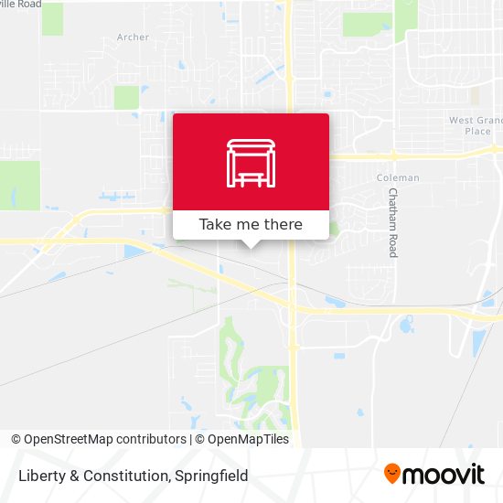 Liberty & Constitution map