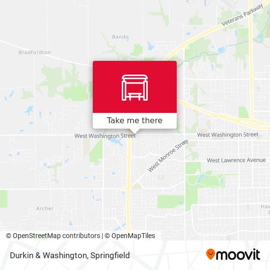 Durkin & Washington map