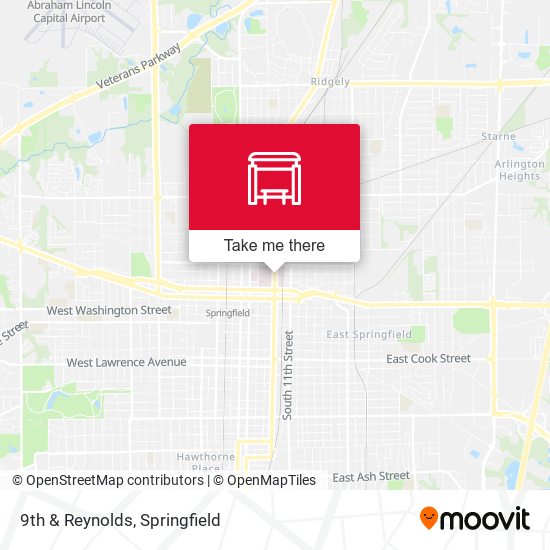 Mapa de 9th & Reynolds