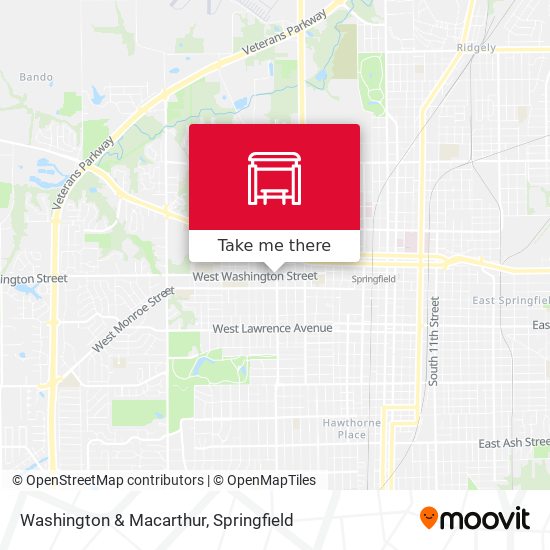 Mapa de Washington & Macarthur