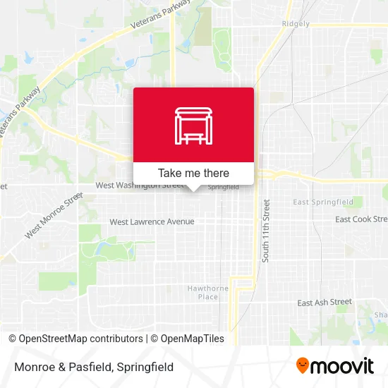 Mapa de Monroe & Pasfield