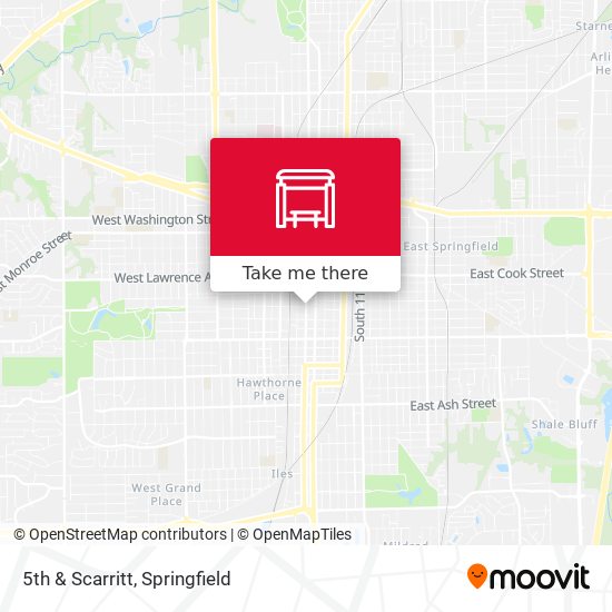 5th & Scarritt map