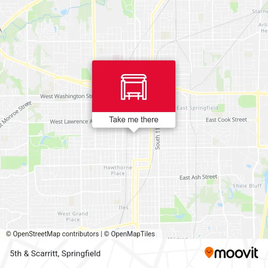 Mapa de 5th & Scarritt