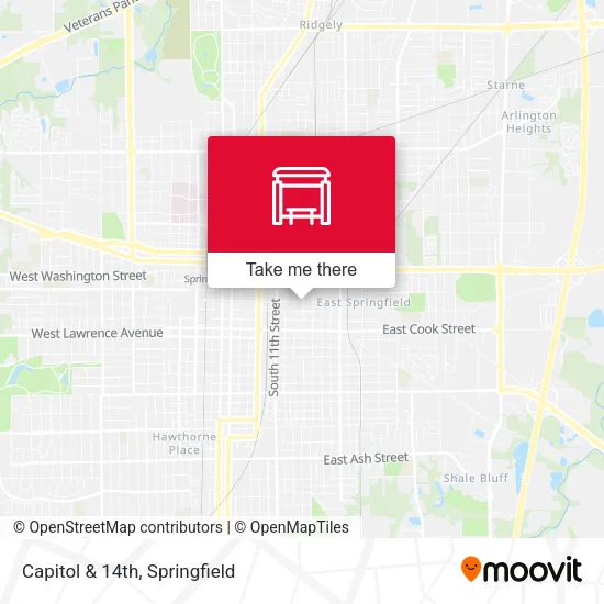 Mapa de Capitol & 14th