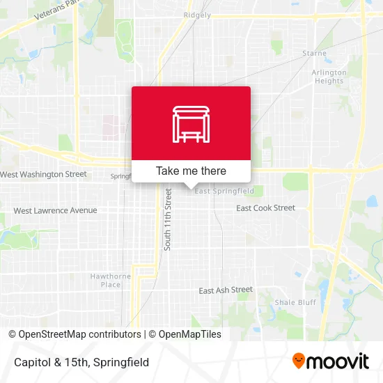 Mapa de Capitol & 15th