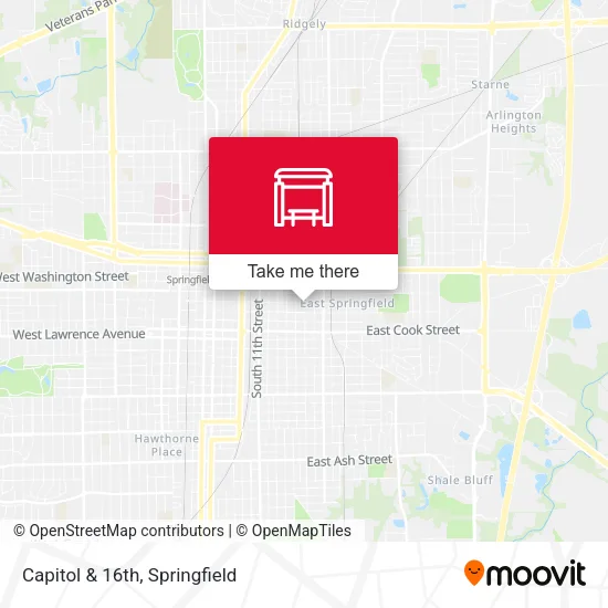 Mapa de Capitol & 16th