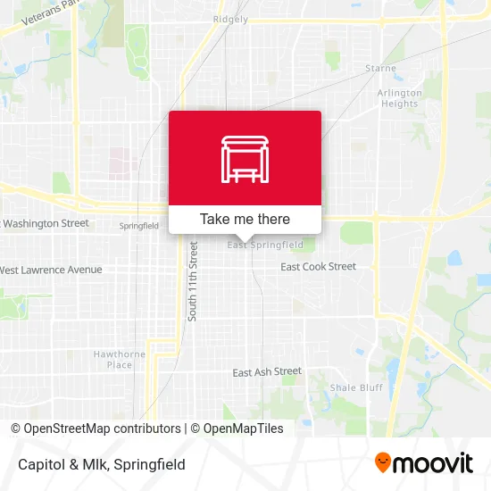 Capitol & Mlk map